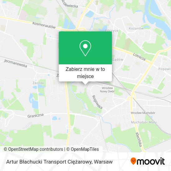 Mapa Artur Błachucki Transport Ciężarowy