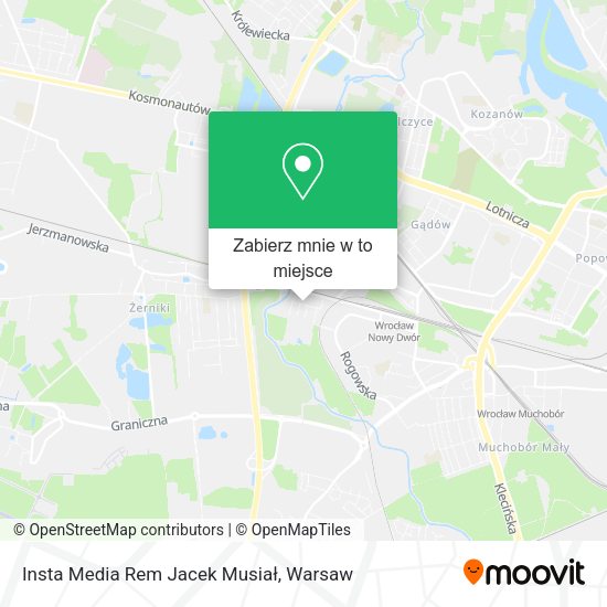 Mapa Insta Media Rem Jacek Musiał