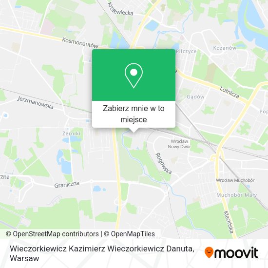 Mapa Wieczorkiewicz Kazimierz Wieczorkiewicz Danuta