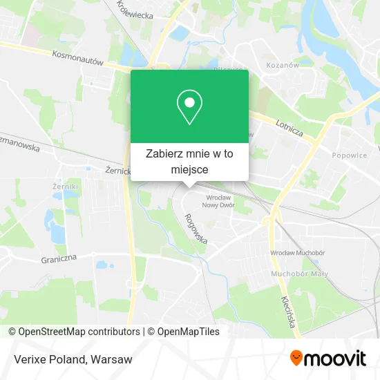 Mapa Verixe Poland