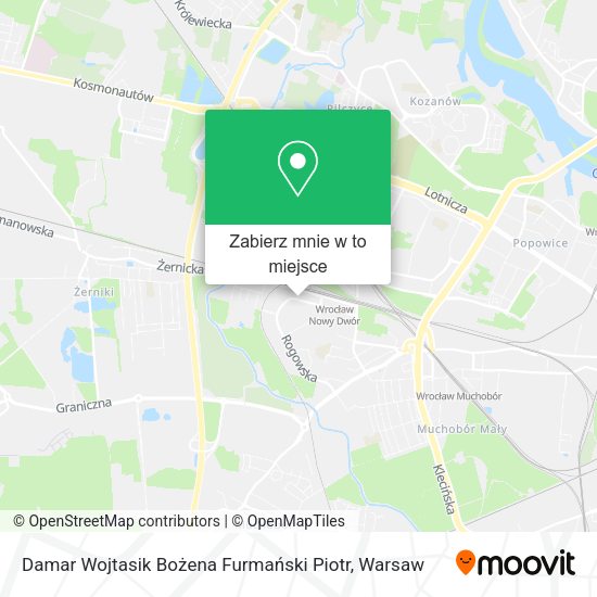 Mapa Damar Wojtasik Bożena Furmański Piotr