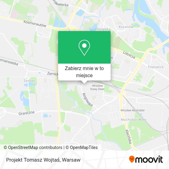 Mapa Projekt Tomasz Wojtaś