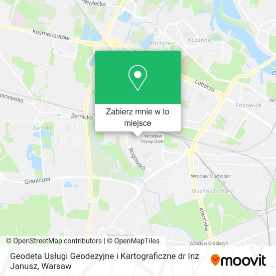 Mapa Geodeta Usługi Geodezyjne i Kartograficzne dr Inż Janusz