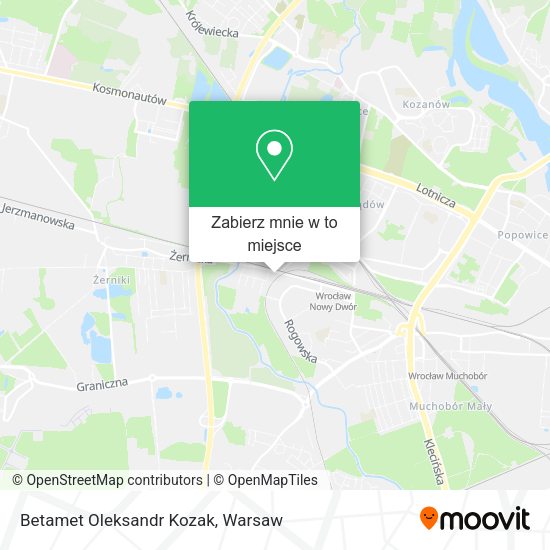 Mapa Betamet Oleksandr Kozak