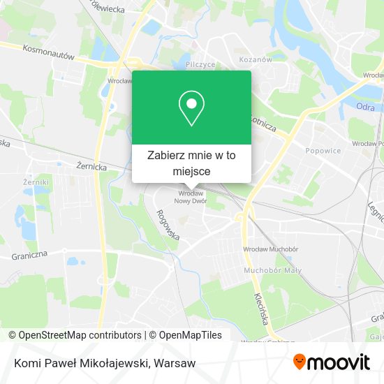 Mapa Komi Paweł Mikołajewski