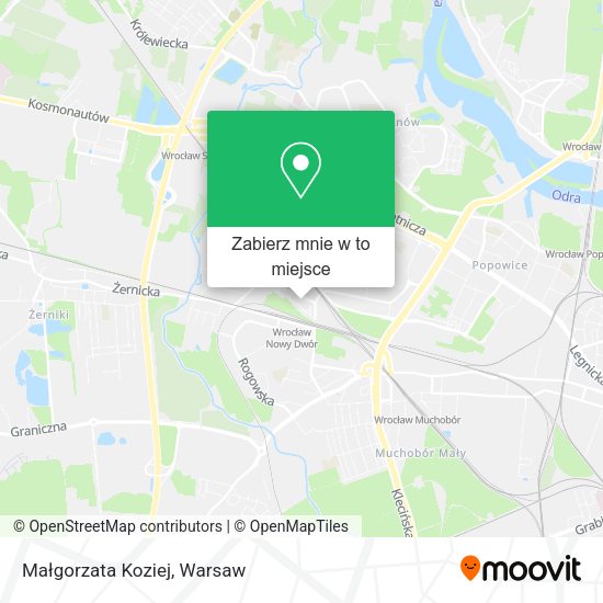 Mapa Małgorzata Koziej