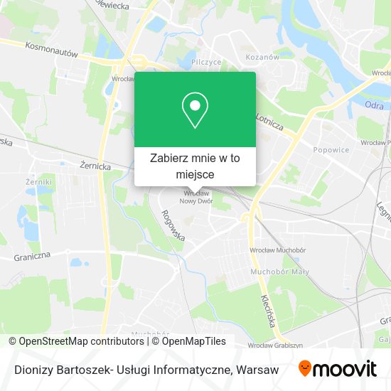 Mapa Dionizy Bartoszek- Usługi Informatyczne