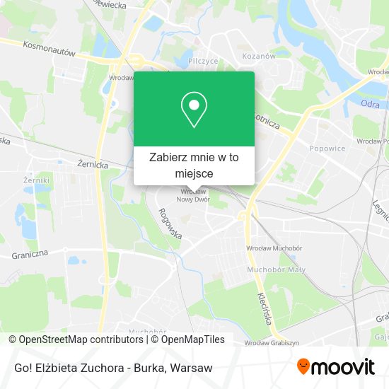 Mapa Go! Elżbieta Zuchora - Burka