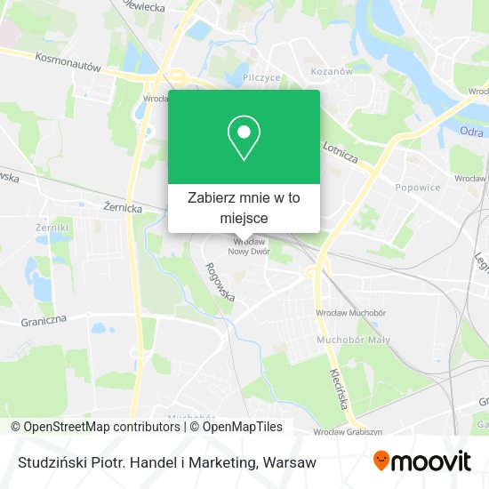 Mapa Studziński Piotr. Handel i Marketing