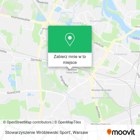 Mapa Stowarzyszenie Wróblewski Sport'