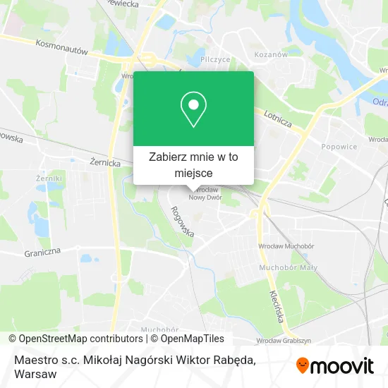 Mapa Maestro s.c. Mikołaj Nagórski Wiktor Rabęda