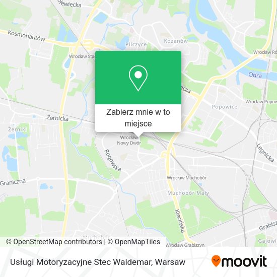 Mapa Usługi Motoryzacyjne Stec Waldemar