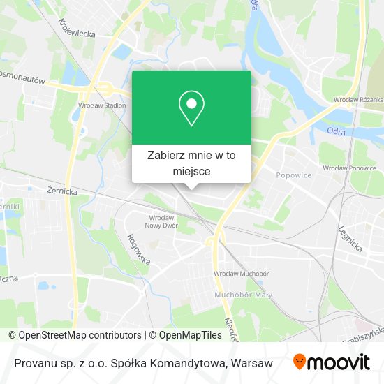 Mapa Provanu sp. z o.o. Spółka Komandytowa