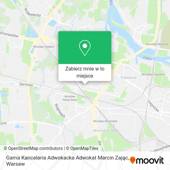 Mapa Gama Kancelaria Adwokacka Adwokat Marcin Zając