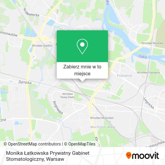 Mapa Monika Łatkowska Prywatny Gabinet Stomatologiczny