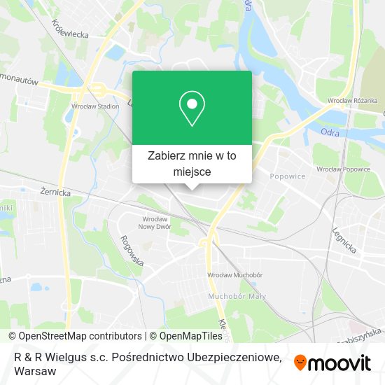 Mapa R & R Wielgus s.c. Pośrednictwo Ubezpieczeniowe