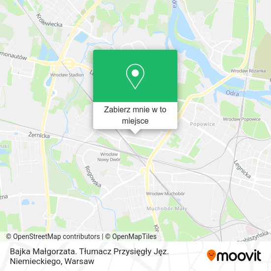 Mapa Bajka Małgorzata. Tłumacz Przysięgły Jęz. Niemieckiego