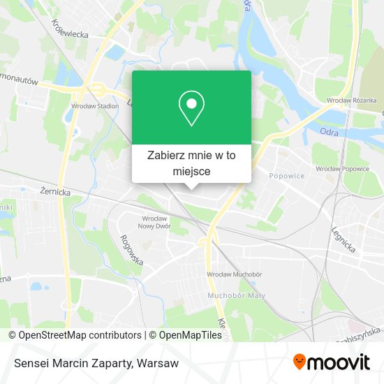 Mapa Sensei Marcin Zaparty