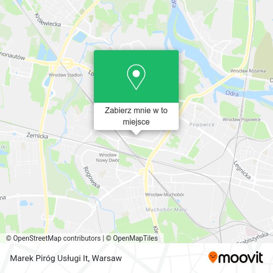 Mapa Marek Piróg Usługi It