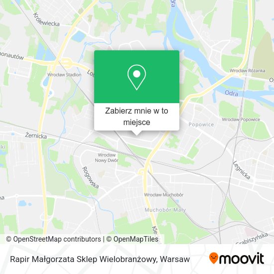 Mapa Rapir Małgorzata Sklep Wielobranżowy