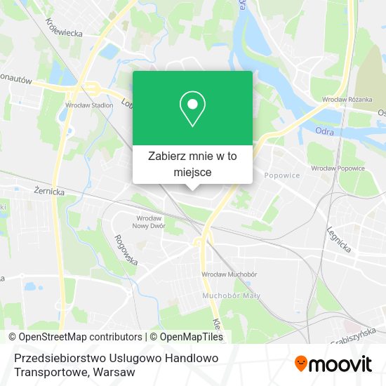 Mapa Przedsiebiorstwo Uslugowo Handlowo Transportowe