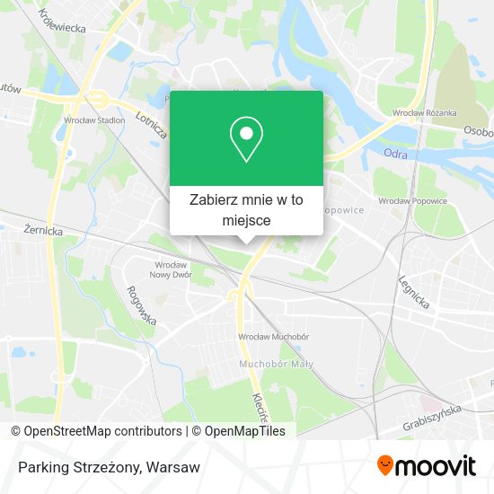 Mapa Parking Strzeżony