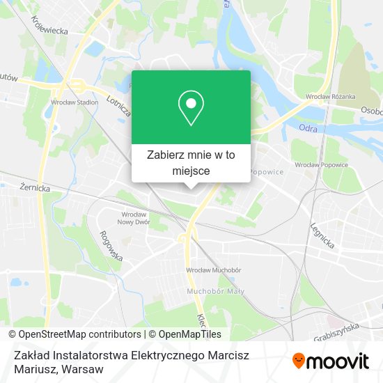 Mapa Zakład Instalatorstwa Elektrycznego Marcisz Mariusz