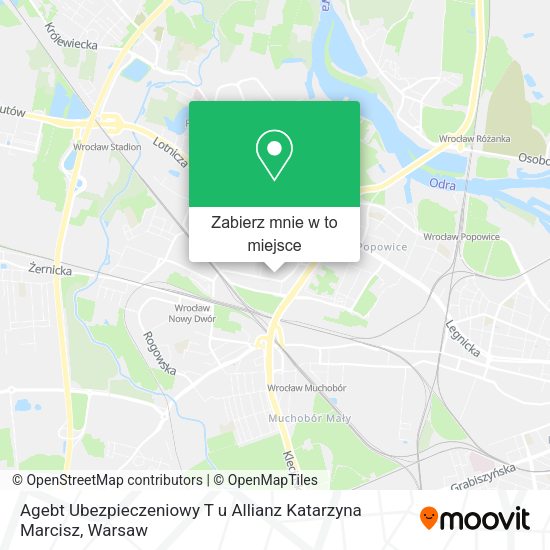 Mapa Agebt Ubezpieczeniowy T u Allianz Katarzyna Marcisz