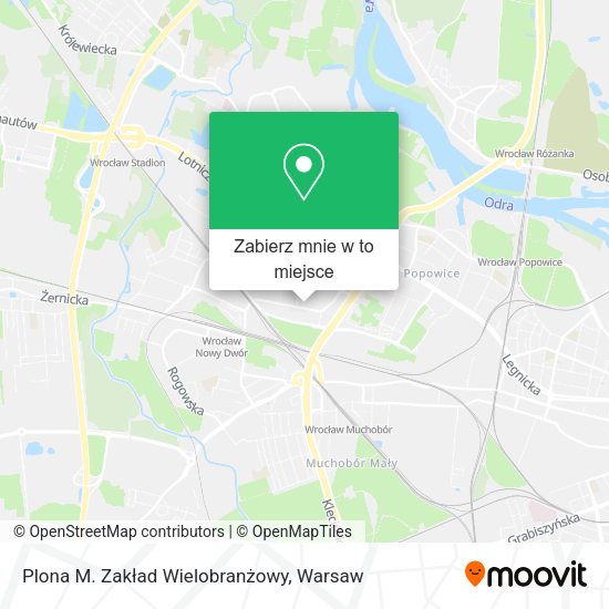 Mapa Plona M. Zakład Wielobranżowy