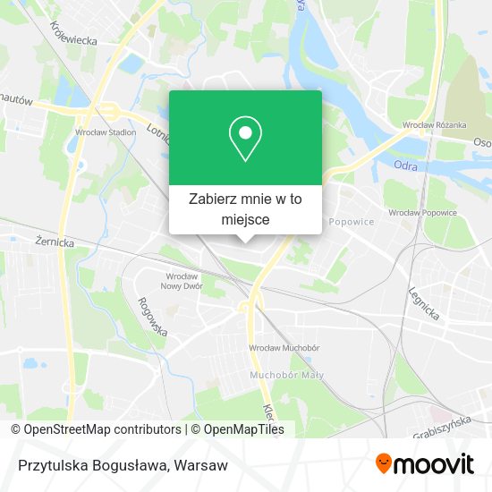 Mapa Przytulska Bogusława