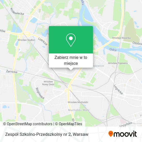 Mapa Zespół Szkolno-Przedszkolny nr 2