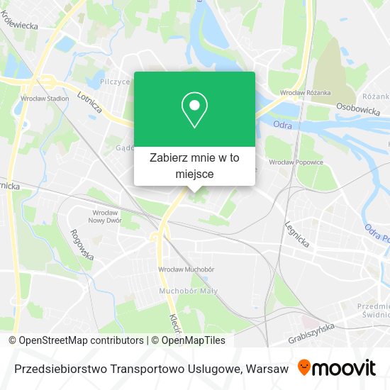 Mapa Przedsiebiorstwo Transportowo Uslugowe