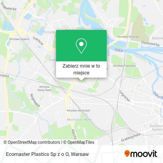 Mapa Ecomaster Plastics Sp z o O