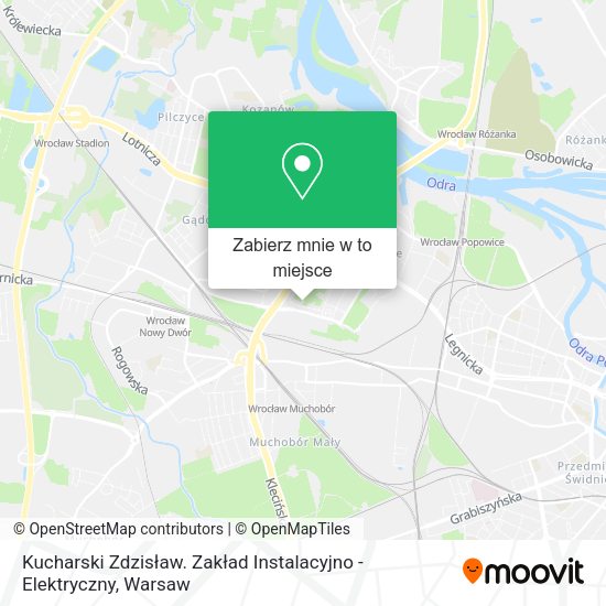 Mapa Kucharski Zdzisław. Zakład Instalacyjno - Elektryczny