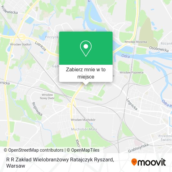 Mapa R R Zakład Wielobranżowy Ratajczyk Ryszard