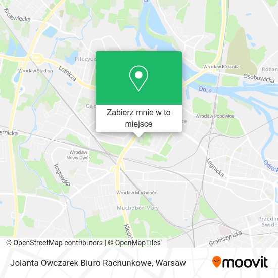 Mapa Jolanta Owczarek Biuro Rachunkowe