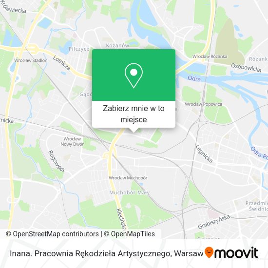 Mapa Inana. Pracownia Rękodzieła Artystycznego