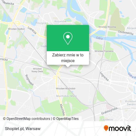 Mapa Shoplet.pl