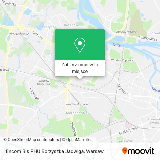 Mapa Encom Bis PHU Borzyszka Jadwiga