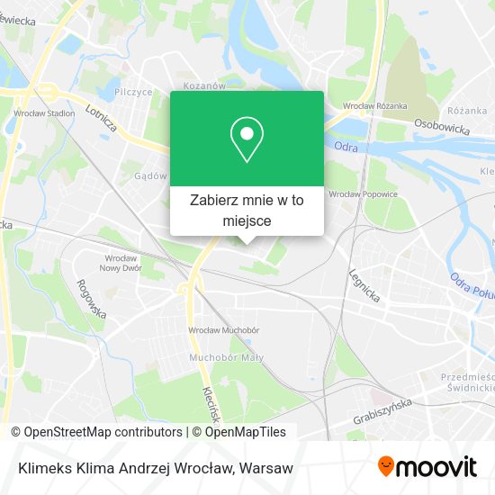 Mapa Klimeks Klima Andrzej Wrocław