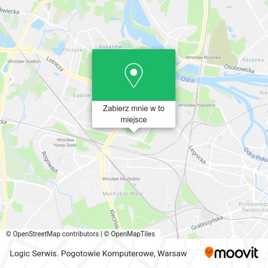 Mapa Logic Serwis. Pogotowie Komputerowe