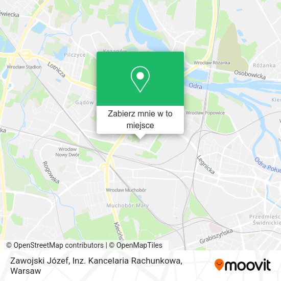 Mapa Zawojski Józef, Inz. Kancelaria Rachunkowa