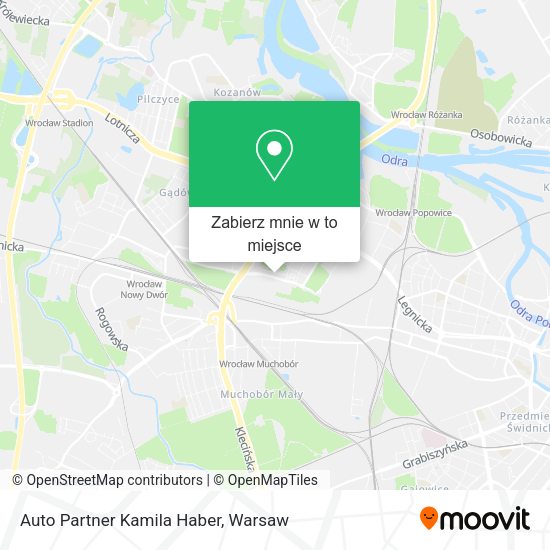 Mapa Auto Partner Kamila Haber