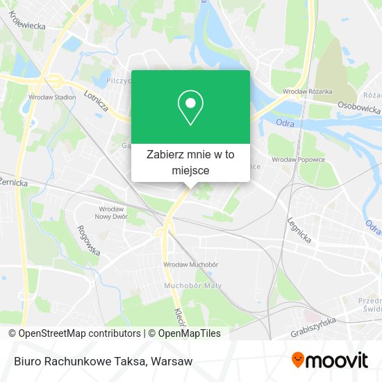 Mapa Biuro Rachunkowe Taksa