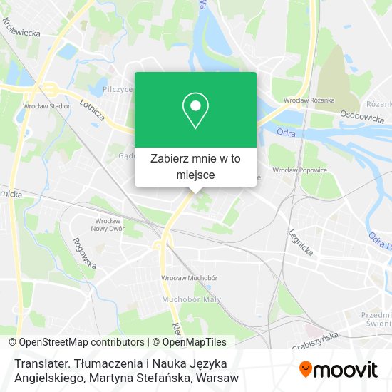 Mapa Translater. Tłumaczenia i Nauka Języka Angielskiego, Martyna Stefańska