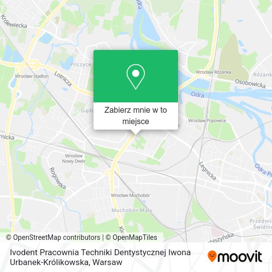 Mapa Ivodent Pracownia Techniki Dentystycznej Iwona Urbanek-Królikowska