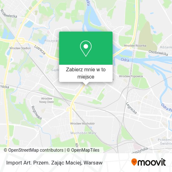 Mapa Import Art. Przem. Zając Maciej