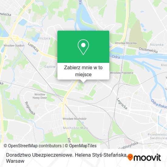 Mapa Doradztwo Ubezpieczeniowe. Helena Styś-Stefańska