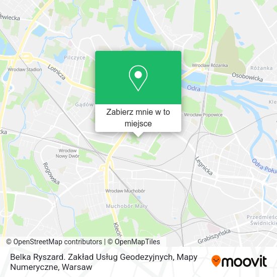 Mapa Belka Ryszard. Zakład Usług Geodezyjnych, Mapy Numeryczne