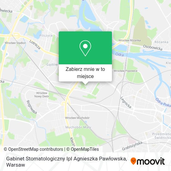 Mapa Gabinet Stomatologiczny Ipl Agnieszka Pawłowska